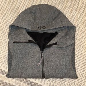 Lululemon Gray Scuba Full Zip Hoodie $50